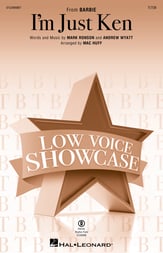 I'm Just Ken TB choral sheet music cover